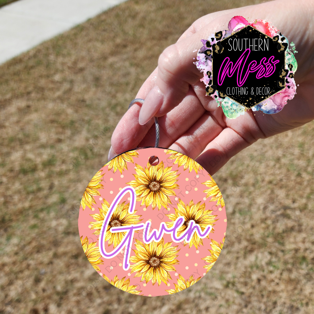 Personalized Bag Tag Unisub Hardboard