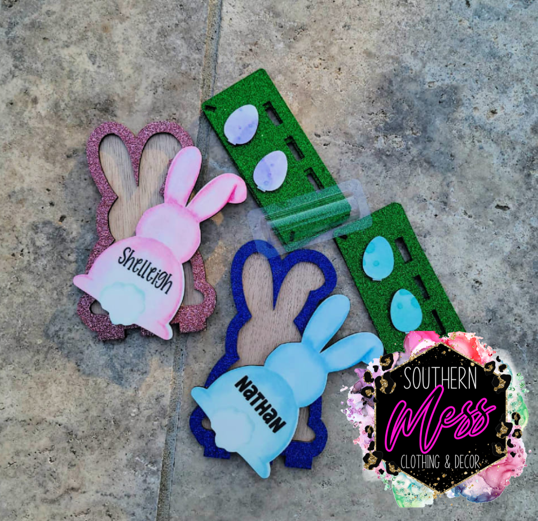 Personalized 3D Bunny Money Holder