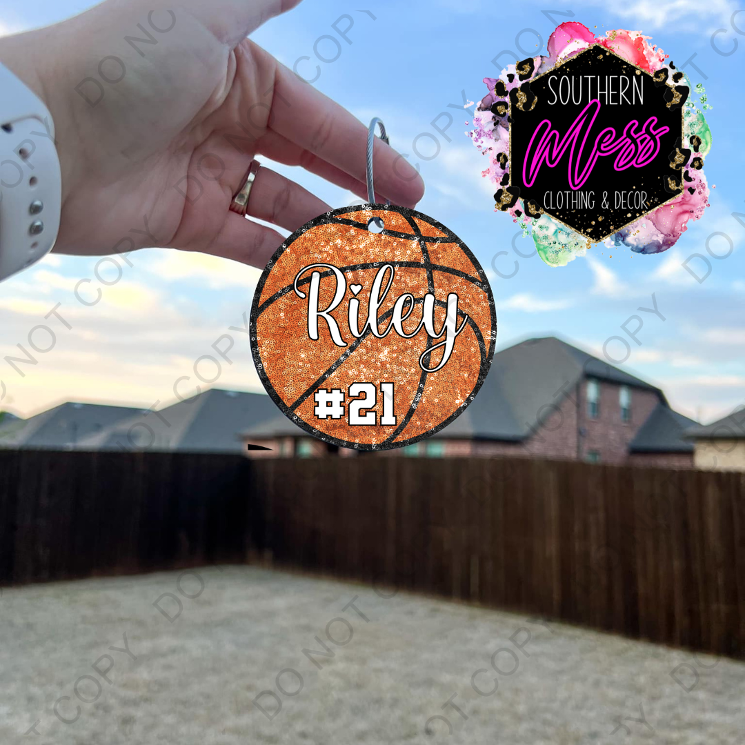 Personalized Bag Tag Unisub Hardboard