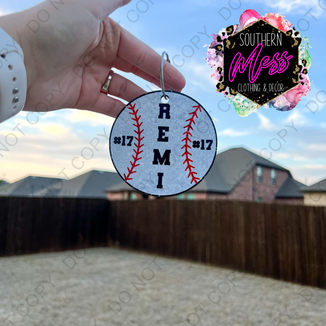 Personalized Bag Tag Unisub Hardboard