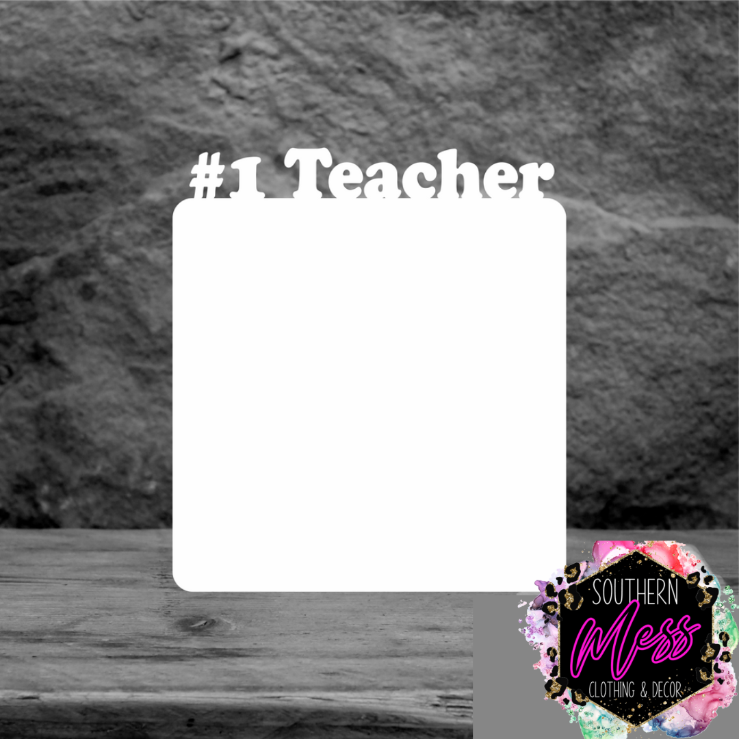 Educator Photo Frame Customized