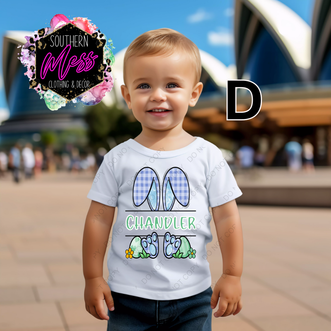 Personalized Bunny Tee