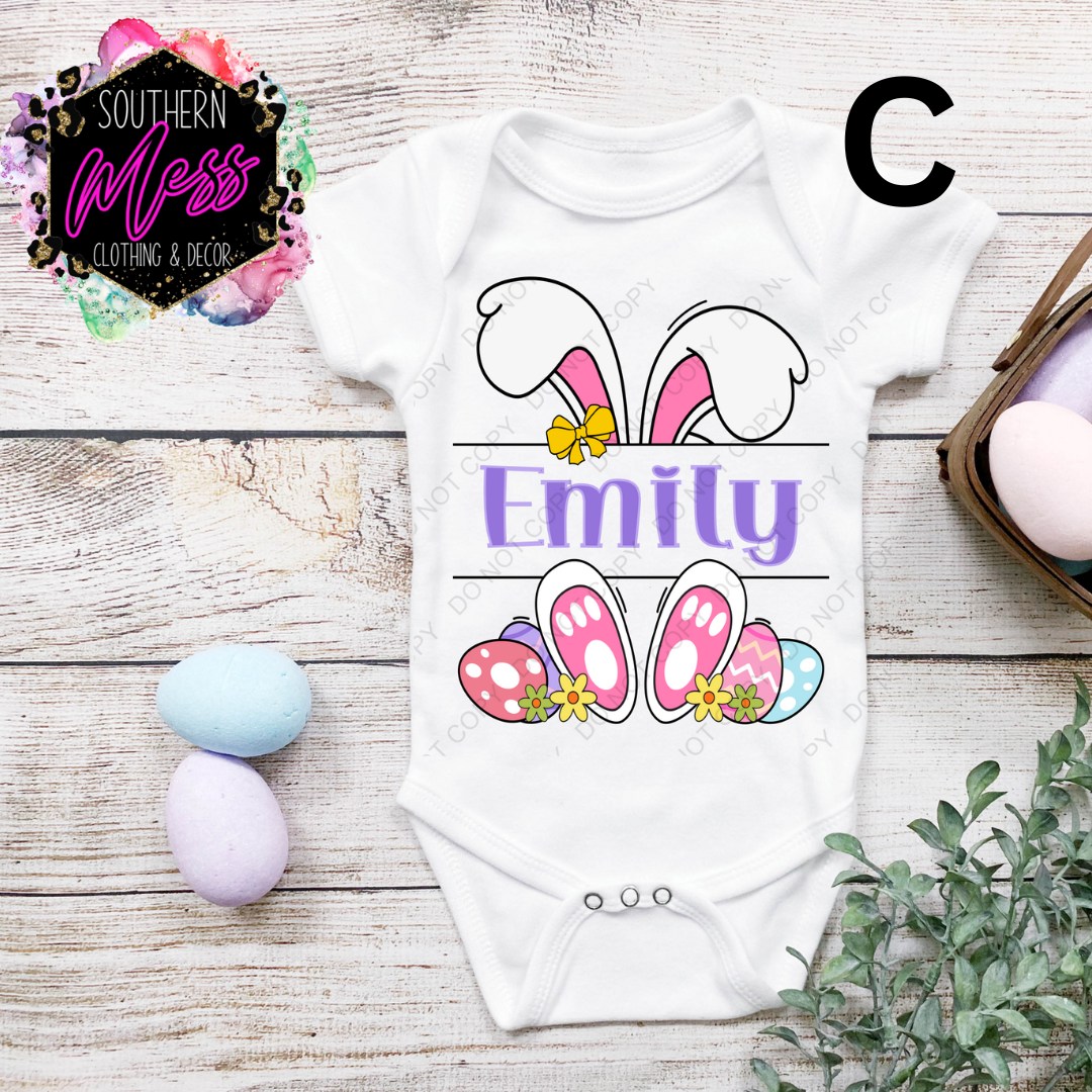 Personalized Bunny Tee