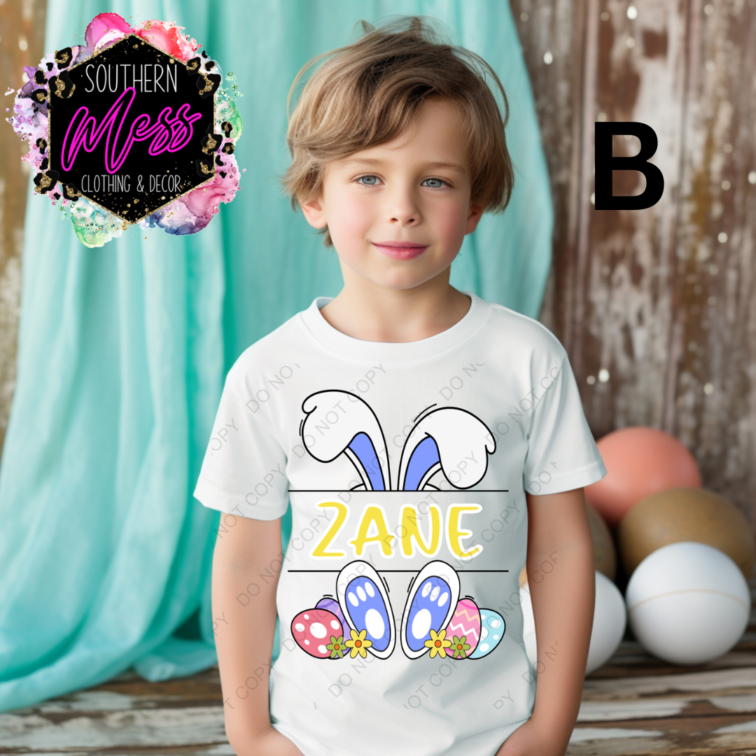Personalized Bunny Tee