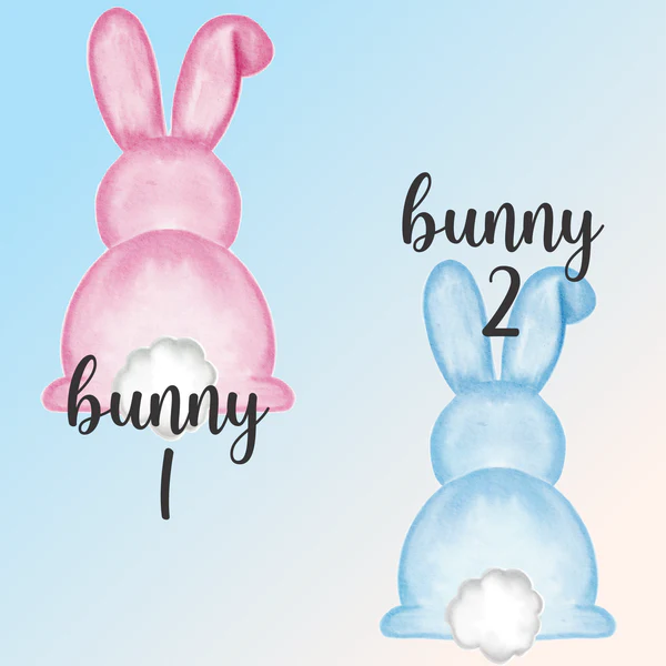 Personalized Easter Bunny Puzzle