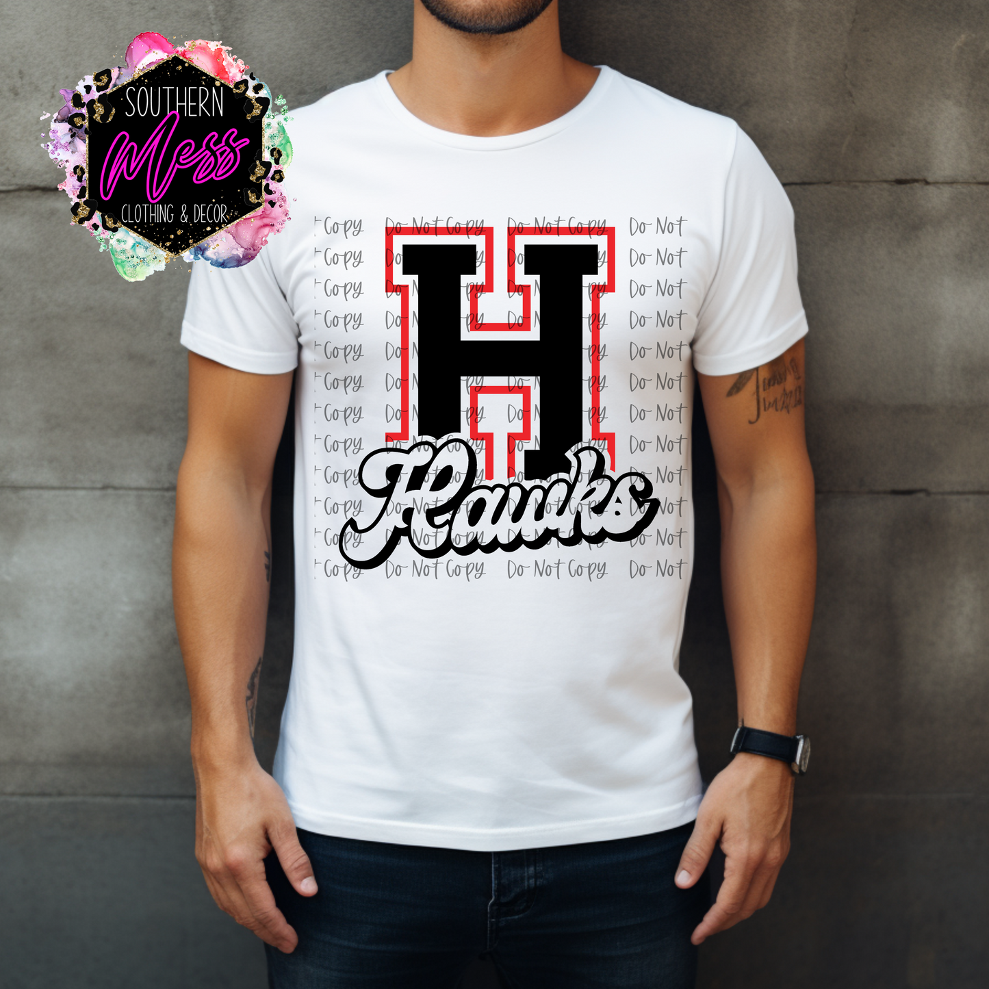 H Hawks Tee