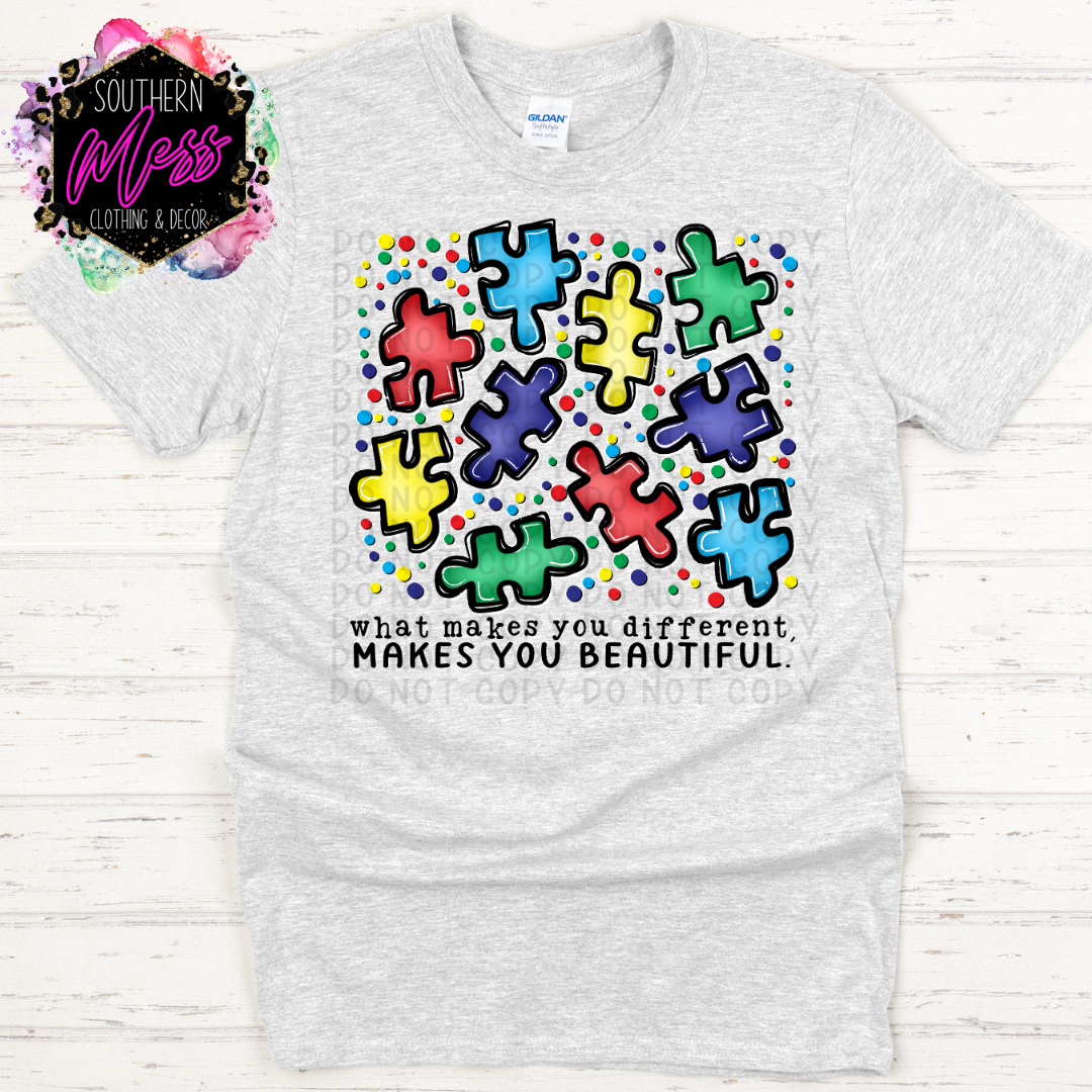 What makes you different makes you beautiful Tee