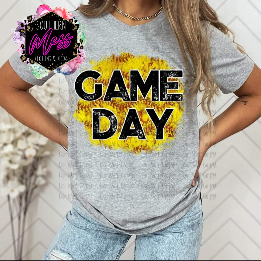 Softball Game Day Tee