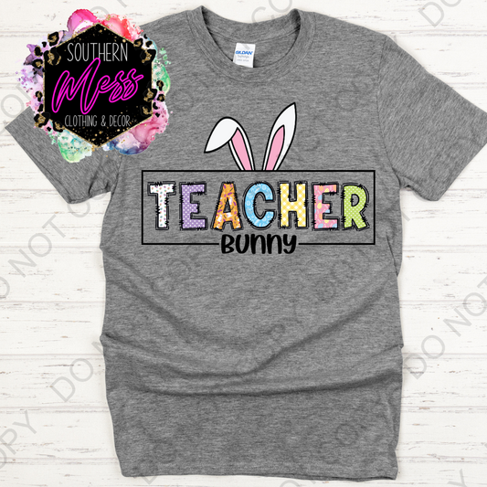 Teacher Bunny Tee