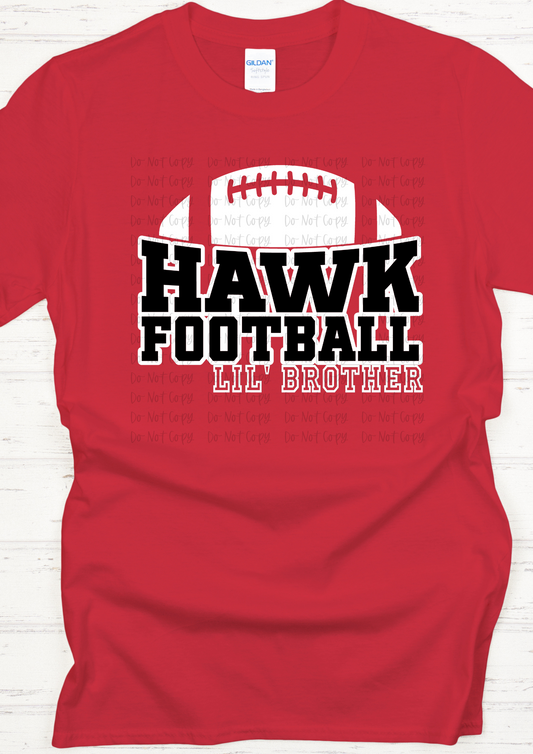 Hawks Football Lil' Brother Tee