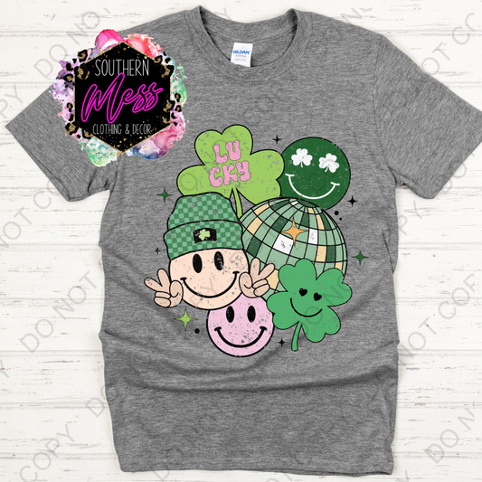 St. Patrick's Day Retro Tee