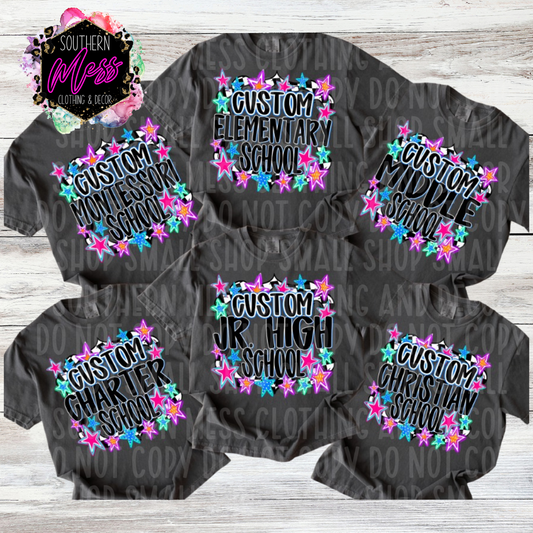 Custom School - School Stars Shirt
