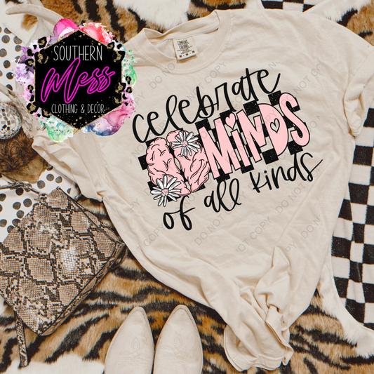 Celebrate Minds of All Kinds Tee