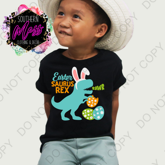 Easter Saurus Rex Dino Tee