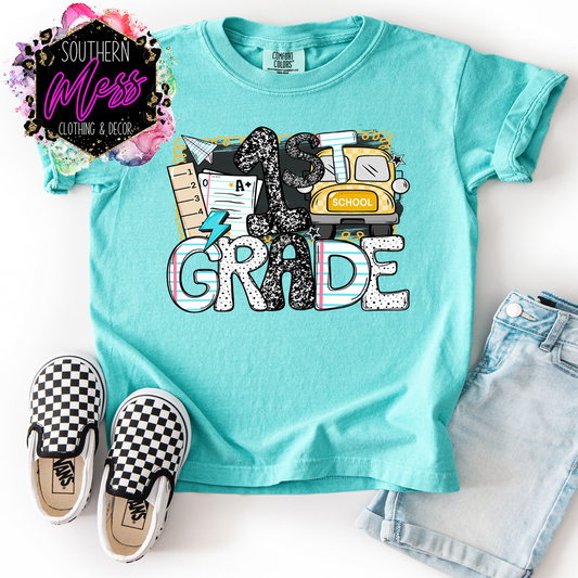 Back To School - Bus - Grade Levels
