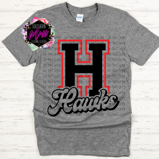 H Hawks Tee