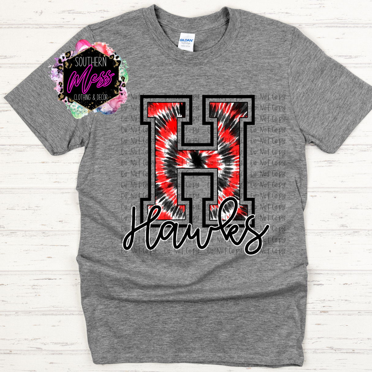 H Hawks Tie Dye Tee