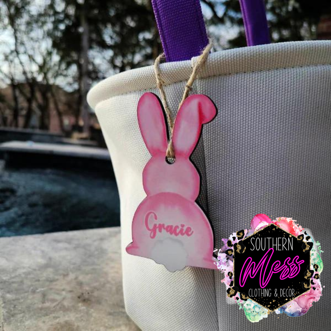 Personalized Easter Basket Tag