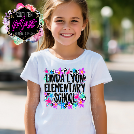 Linda Lyon Elementary School - School Stars - Shirt