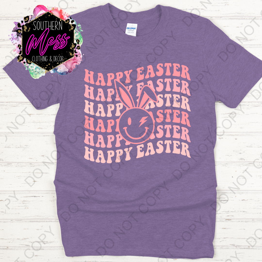 Happy Easter Retro Tee