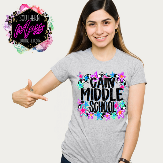 Cain Middle School - School Stars - Shirt