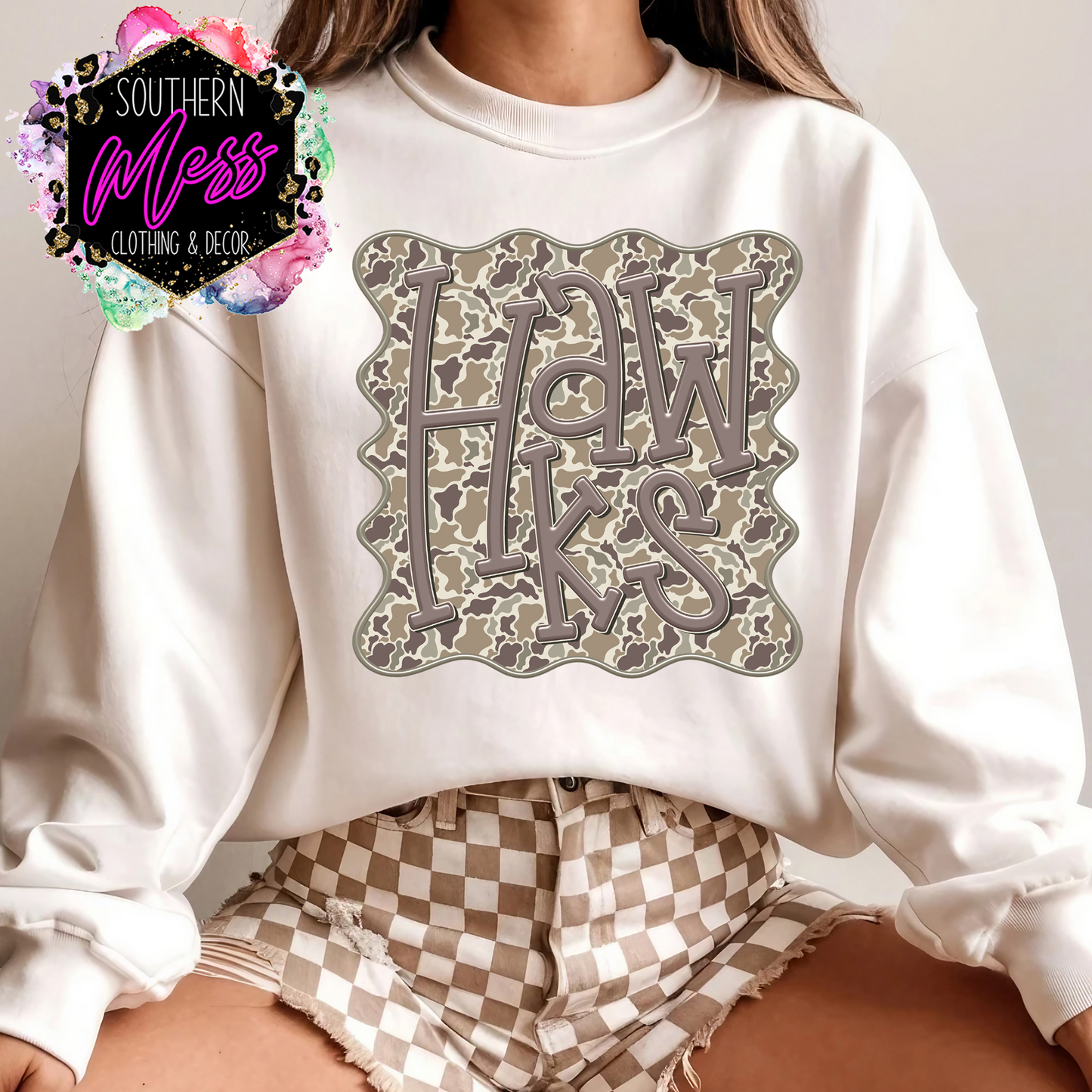 Camo Mascot - Shirt