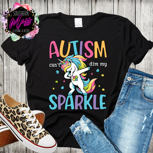 Autism Can't Dim My Sparkle Tee