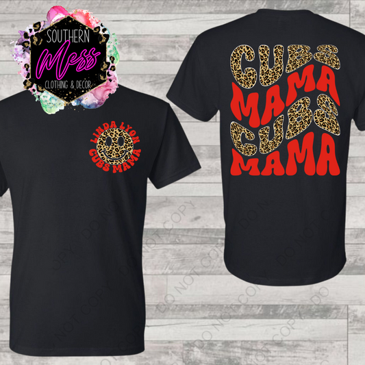 Cubs Mama Leopard Tee