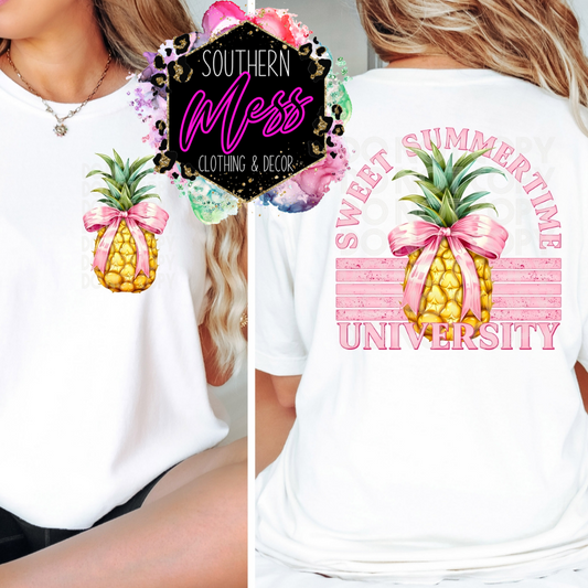 Sweet Summertime University Tee