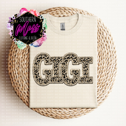 GIGI Leopard Print Tee