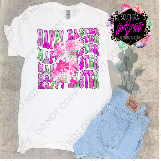 Happy Easter Tie Dye Tee