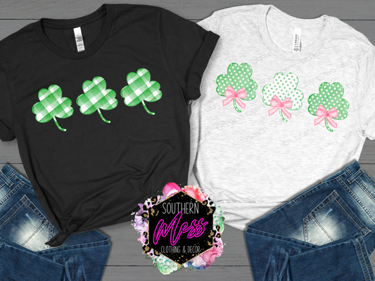 Shamrock Boy or Girl Tee