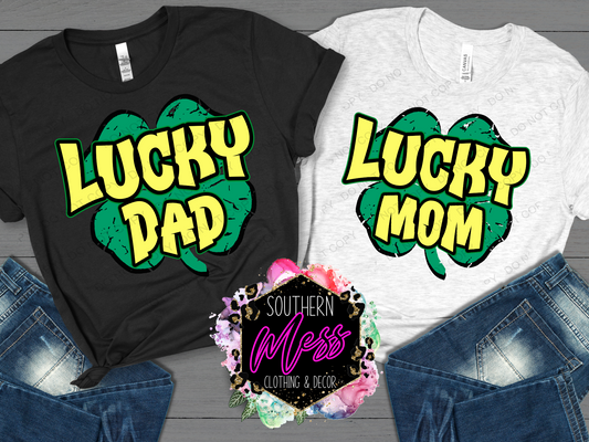 Lucky MOM/DAD Tee